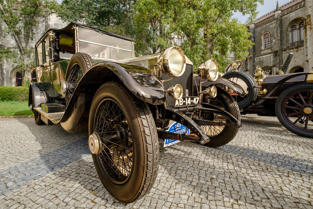 rolls royce silver ghost voiture anglaise de collection atelier bretagne